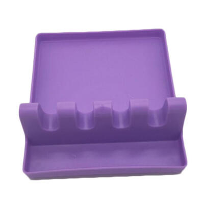 

Kitchen Silicone Spatula Holder Storage Shelf Spoon Rest Tableware Holder Draining Rack Mat Organizer Pot Lid Rack Kitchen Tool