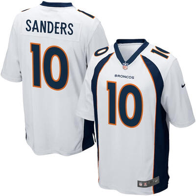 

Youth Football Jersey Denver Broncos Emmanuel Sanders White White Game Jersey
