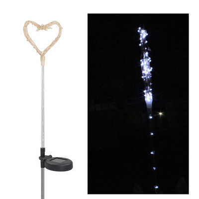 

Gobestart DIY Shape 100-LEDs Fireworks Tree Solar Lawn Light Pathway Garden Lamp