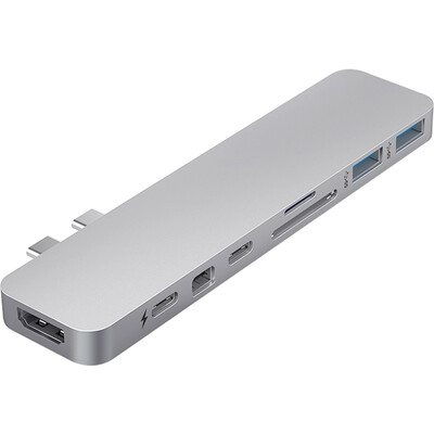 

Hyperdrive Apple computer usb-c converter macbookpro Air accessories type-c Thunderbolt 3 docking station hdmi 8 in 2 multi-function dual type-c transfer