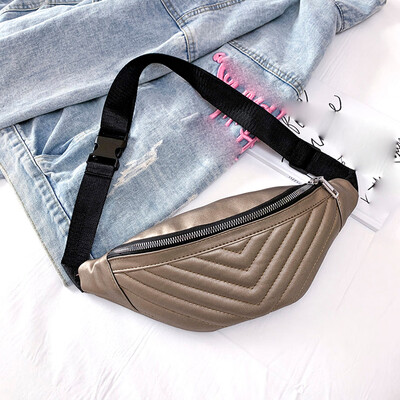 

Tailored Women Striped Pockets Fashion Diagonal Chest Bag Travel Versatile Shoulder Bag