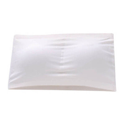 

ROPALIA Fashion Women Comfort Strapless Deportes Crop Top Bra Boob Female Tubes Ladies Black White Nude