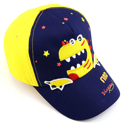 

2091 New Boys Girls Children Caps Hats Child Adjustable Sun Protection Casual Cartoon Print Visors