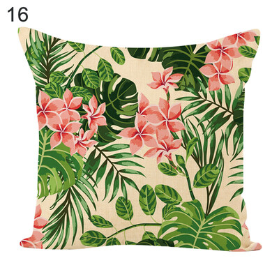 

Flower Green Plants Square Throw Pillow Case Cushion Cover Sofa Bed Car Decor