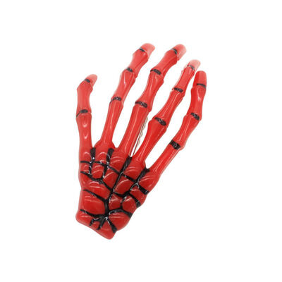 

Resin Skeleton Hands Bone Claws Hairpins With Alligator Clip Women Girls Hair Accessories
