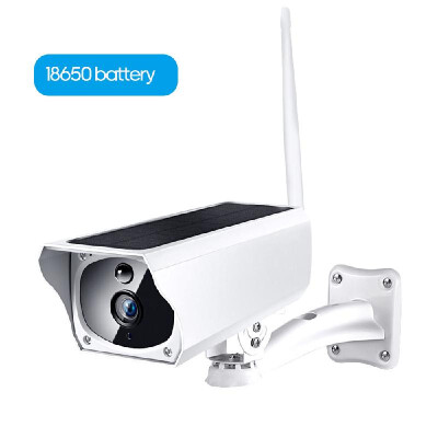 

R-DT86 Solar IP Camera Wire-less H-D 1080P Wi-Fi Solar-Charging USB-Battery Powered IP Camera IR-CUT Night Vision PIR Motion Detec