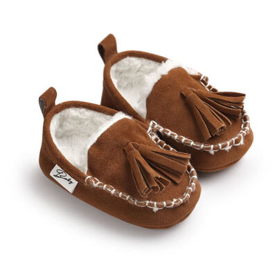 

Winter Baby Pu Leather Infant Suede Boots Baby Moccasins Newborn Princess Baby Shoes