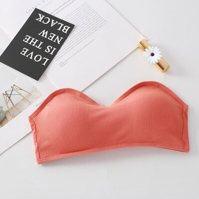 

Seamless Tube Tops Underwear Women Removable Pads Intimates Strapless Bra Bralette Wire Free Bandeau Dress Tube Top