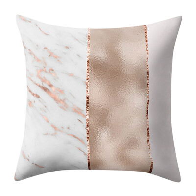 

〖Follure〗Geometric Marble Texture Throw Pillow Case Cushion Cover Sofa Home Decor