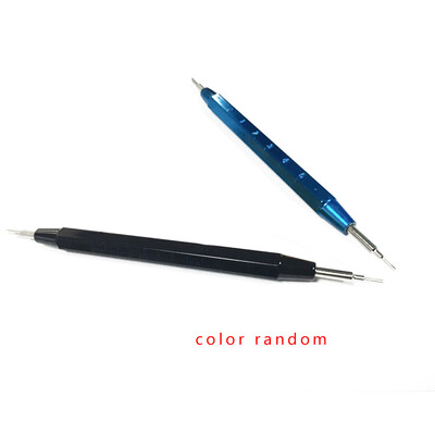 

Watch Band Strap Link Pin Spring Bar Remover Watchmaker Removal Repair Tool Double-headed Scale Ear Batch Random Color