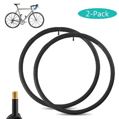 

2 PCS Bicycle Inner Tube Bike Tubes Butyl Road Bike Inner Tyre 33mm Schrader Valve Tubes Replacement for Mountain Bikes 261517