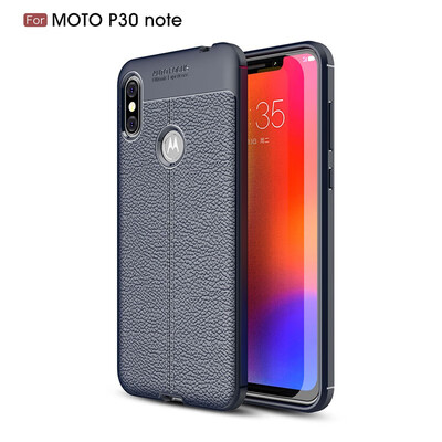 

Back Cover For Motorola MOTO P30 Note Case Soft TPU Silicon Fundas Coque Celulars Fecoprior