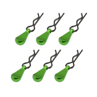 

Tailored 6Pcs Set Body Clips Aluminium Mount For 110 To 118 Models RC Car