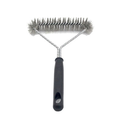 

11 inch BBQ Cleaning Brush Stainless Steel Long Handle Barbecue Grill Cooking Cleaner Tools