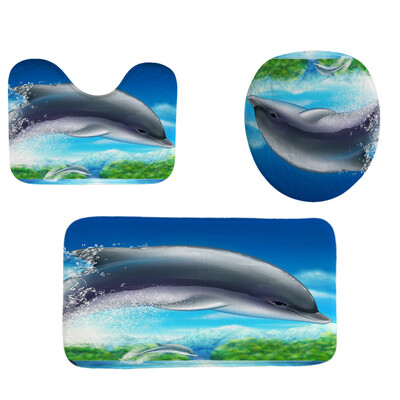 

〖Follure〗3pcs Non-Slip Bath Mat Bathroom Kitchen Carpet Doormats Decor