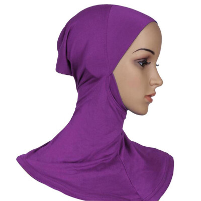 

Islamic Women Under Scarf Hat Cap Bone Bonnet Hijab Band Neck Cover Head Wear