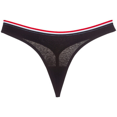 

Women Sexy Panties Slim Low Waist Stripe CottonFlexibility Transparent Comfy Casual Briefs