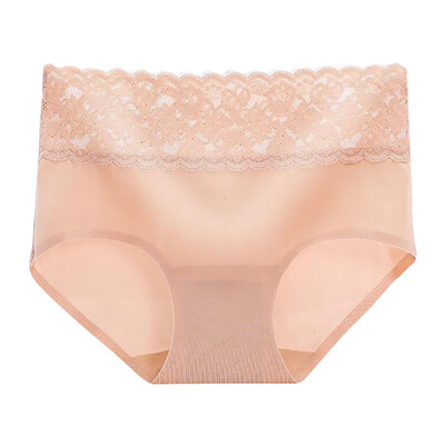 

Womens briefs Sexy Panties Lace stretching Boyshort High waist underwear Female Sexy Seamless Ultra-thin Lingerie