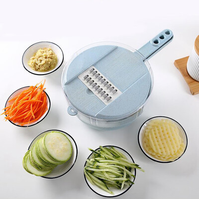 

Toponeto Wheat Straw Multi-function Cutter Food Chopper Kitchen Grinding Device 8 Pieces
