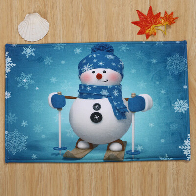 

Tailored Merry Christmas Welcome Doormats Indoor Home Carpets Decor 60x90CM