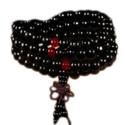 

Bead Necessaries 8mm Sandalwood Buddhism Gift 108pcs Bangle Collar Prayer Tibetan Bracelet Luxury Chain