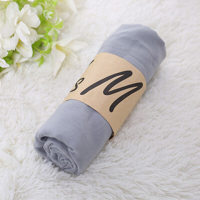 

Cotton Crinkle With Pearl Scarf Women Maxi Veils Shawls Scarf