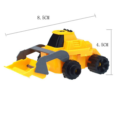 

Tailored Mini Children Educational Toys Vehicle Diecast Sliding Car Engineering Model Toy