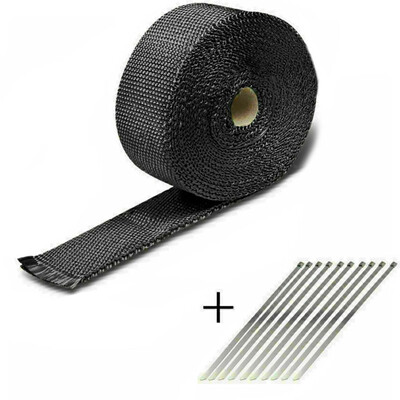 

Car Motorcycle Shield Exhaust Pipe Bandage Thermal Wrap Insulation Tape With Tie