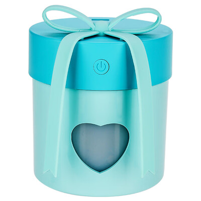 

Zhihu gift box humidifier usb home mute bedroom pregnant woman baby creative gift to send girls mini small air spray office dormitory car desktop large capacity blue