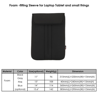 

S013A Laptop Sleeve Soft Pouch 111314156 Bag Case Cover for MacBook Air Pro Retina15