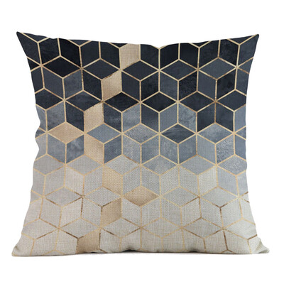 

〖Follure〗Geometric Pillow Case Waist Cushion Cover Sofa Home Decor