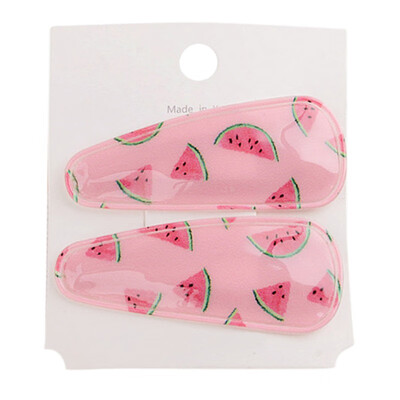 

Children Concise Casual All-match Fruit Pattern Hair Clip Baby Girls Hair Clip Girl Hair Decoration