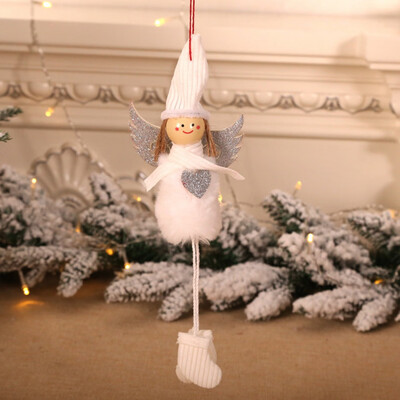 

1Pcs Christmas Angel Plush Doll Toy Christmas Tree Pendants Ornaments Home Decoration