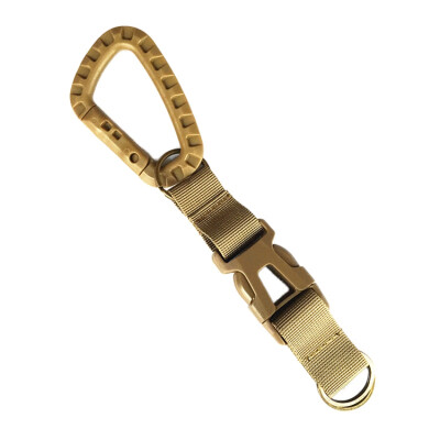 

Outdoor sports keychain carabiner MOLLE sturdy webbing special service belt hook Tactical belt
