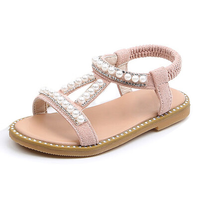 

Childrens shoes Summer New kids Shoes Non-slip Shoes Fashion Girl Sandals Baby Flat Heels Beach Design Single Princess shoes