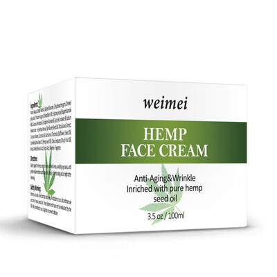 

Hemp Oil Face Cream Moisturizing Firming Skin Shrinking Pores Brighten Skin Facial Nourishing Cream