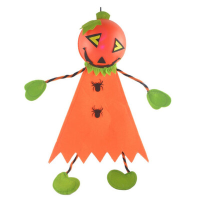 

LED Light Up Halloween Non-Woven Hanging Decoration Horror Haunted House Hanging Sign Pendant Bar Home Decor Supplies