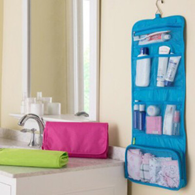 

Toiletry bag Man Woman Travel Camping Hygiene Personal Hang up Easy Bath