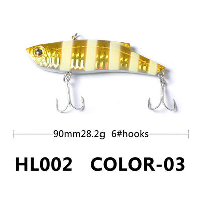 

Lure 9cm Hard Bait Artificial Plastic VIB Crank Bait 3D Natural Eyes Crankbait Fishing Tackle