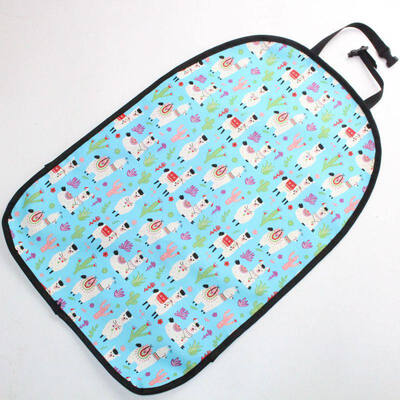 

Car Care Seat Back Protector Case Cover Auto Accessories Children Kick Mat Clean Cartoon Anti-kick Pad