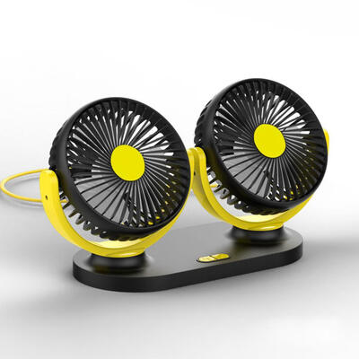 

Car Fan General Cars Small Electric Fan Double Head Shaking Head USB Fan