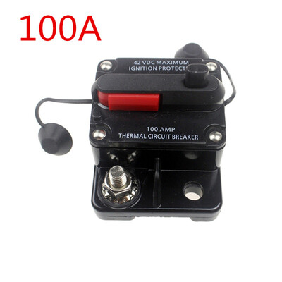 

50A 60A 80A 100A 150A 200A 250A 300A Car Audio Amplifier Circuit Breaker Fuse Holder AGU Style Stereo Amplifier Refit