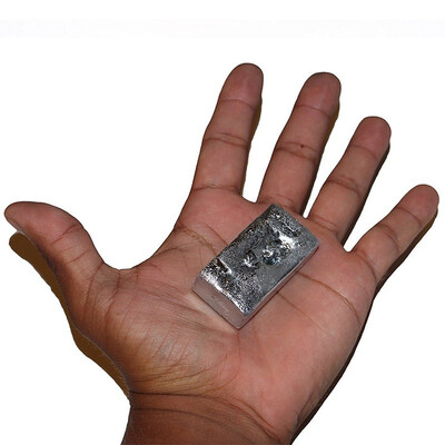 

〖Follure〗Pure Gallium Low Melting Point Metal Magic Magician Supplies Refined