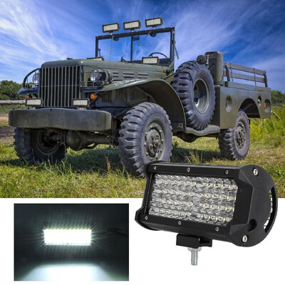 

Work Light 7inch Headlight Spotlight 48 LED Flood Lights Led-Fog Light Off-road IP65 Waterproof 6000K White - Off-Road Motorcycle