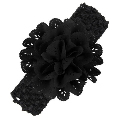 

Baby Headband Hair Accessories Girl Chiffon 3D Flower hairband Infant Hair Weave Band