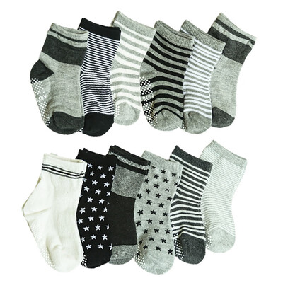 

24 pieceslot12pair Cotton Baby Socks Newborn Floor Socks Girl&Boy Short Socks