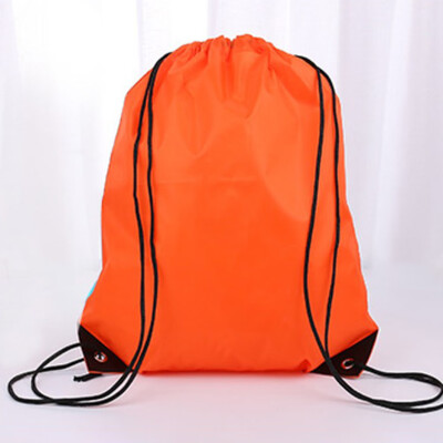 

School Drawstring Bag Boys Girls Swim Gym Sack Dance PE Shoe Sport Backpack