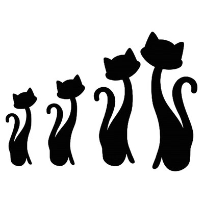 

Exquisite Cat Mirror Wall Stickers Mirror Art DIY Mirror Wall Sheet Mirror Tiles Stickers For Home Decor Living Room