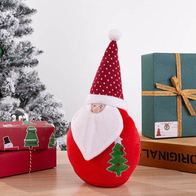 

Gobestart Christmas Old Man Doll Decoration Creative Christmas Doll Kid Gift