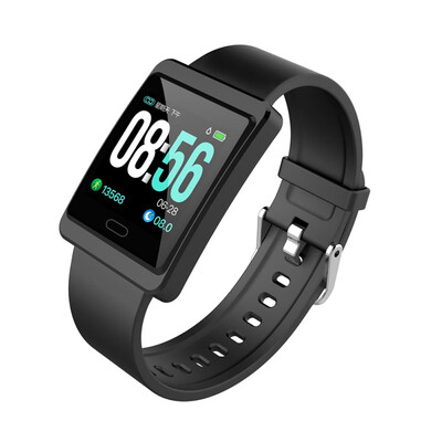 

Smart Watch Big-screen Universal Blood Pressure Heart Rate Monitoring Bracelet Sports Tracker Music Control Wearable Device